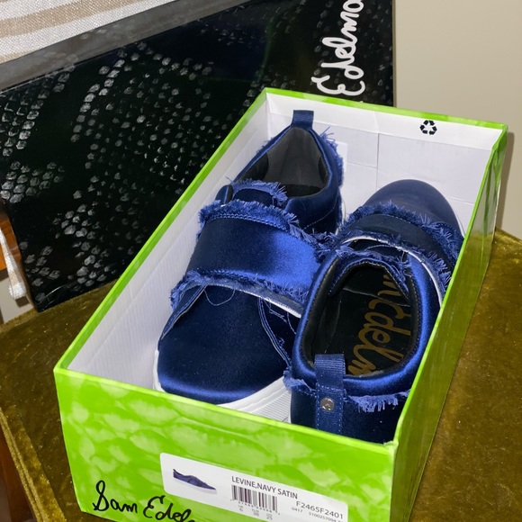 Sam Edelman Satin Sneakers - Picture 3 of 4